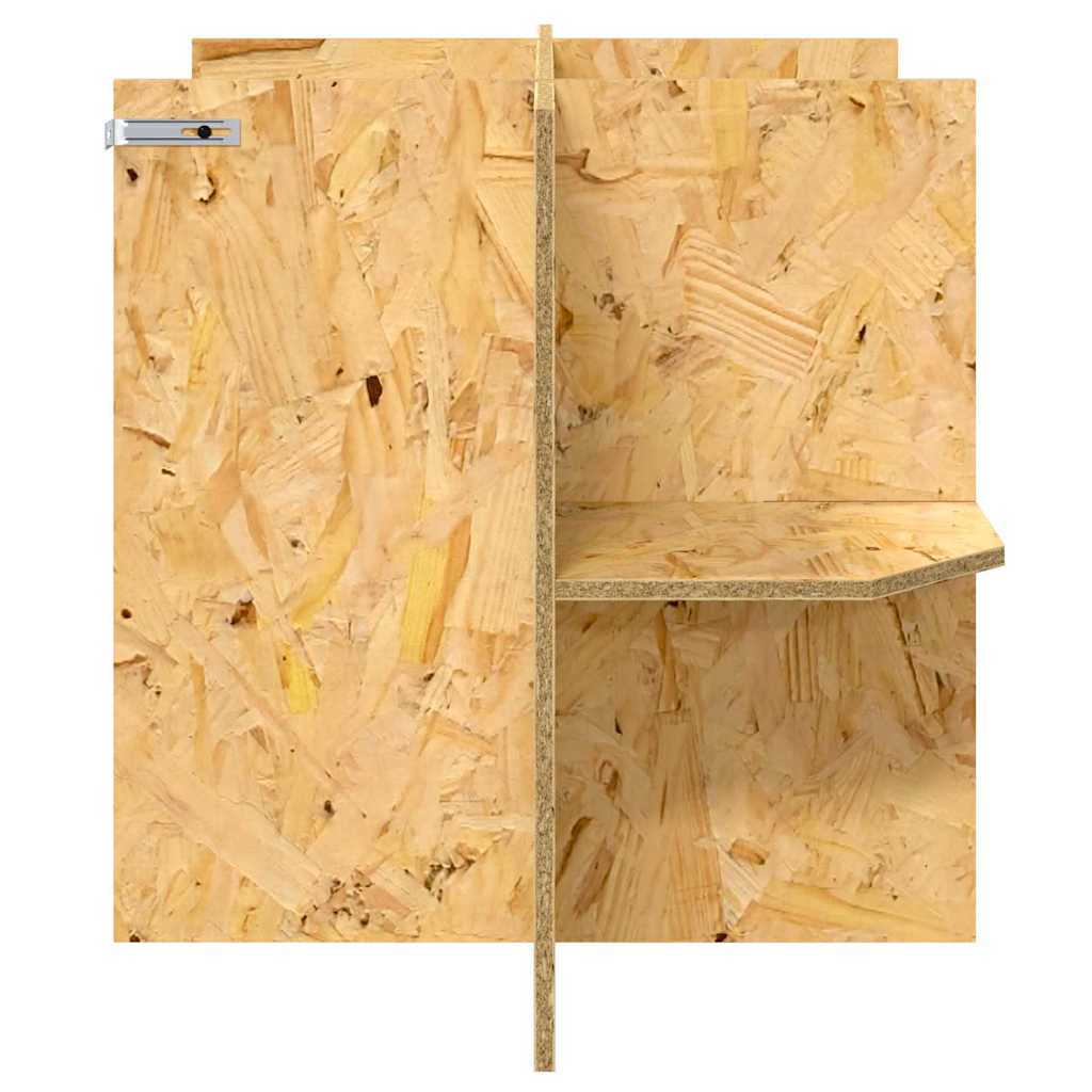vidaXL Podstawa Terrarium Brązowy 80 x 50 x 50 cm OSB