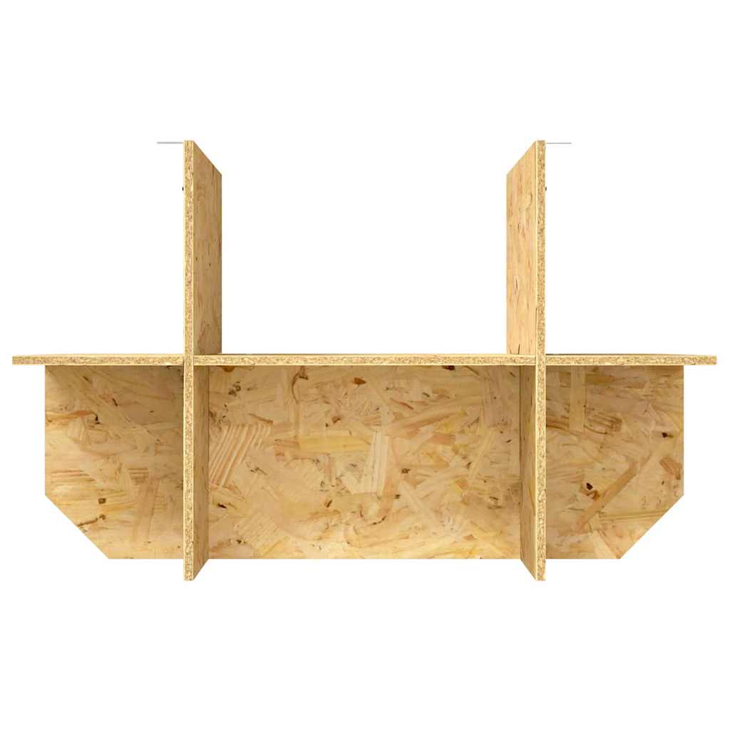 vidaXL Podstawa Terrarium Brązowy 80 x 50 x 50 cm OSB