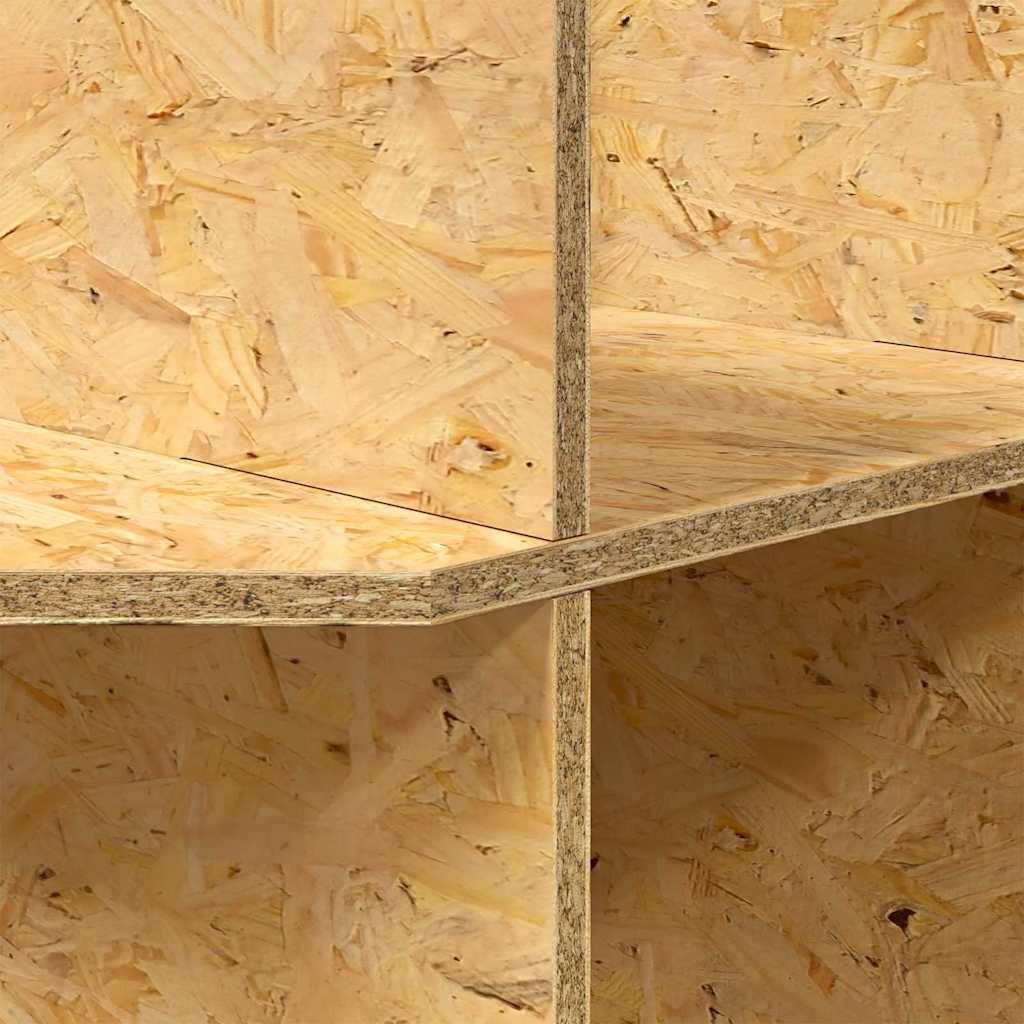 vidaXL Podstawa Terrarium Brązowy 50 x 50 x 50 cm OSB