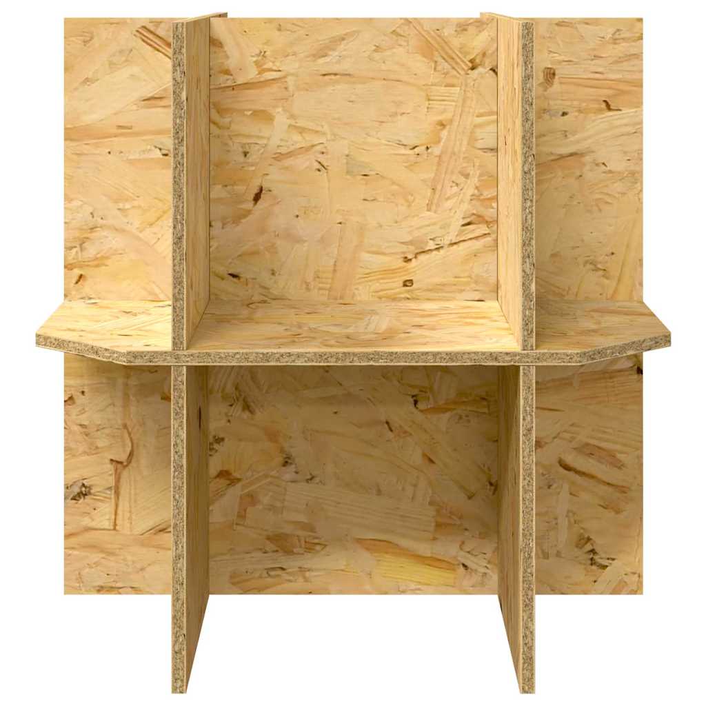 vidaXL Podstawa Terrarium Brązowy 50 x 50 x 50 cm OSB