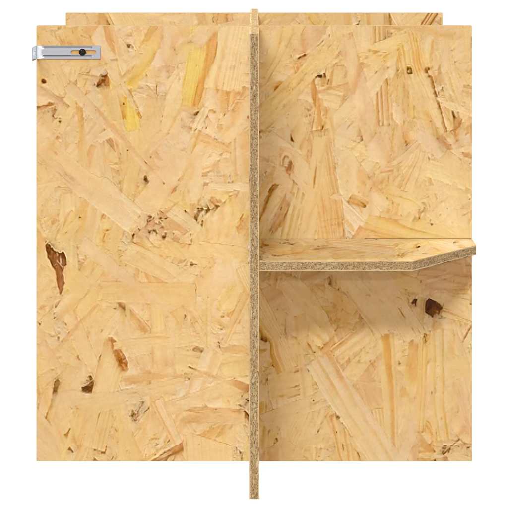 vidaXL Podstawa Terrarium Brązowy 50 x 50 x 50 cm OSB