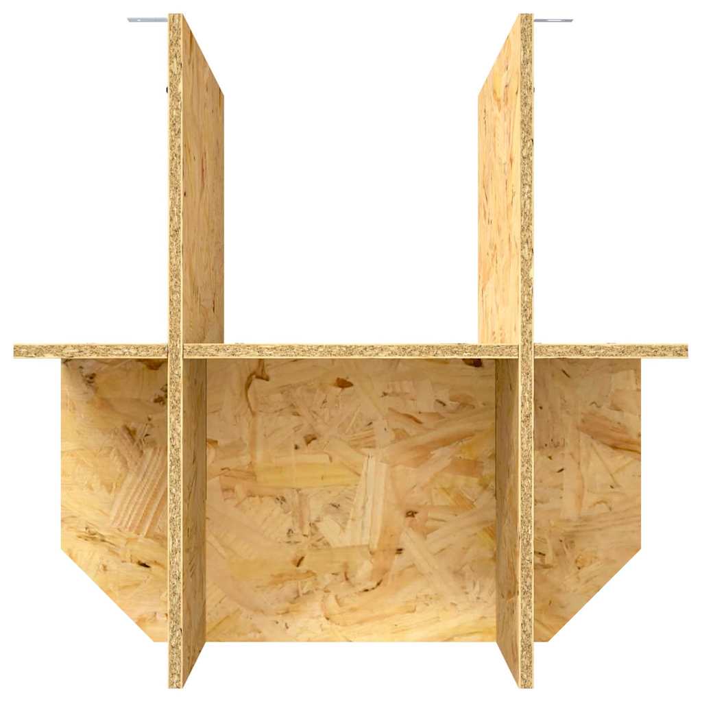 vidaXL Podstawa Terrarium Brązowy 50 x 50 x 50 cm OSB