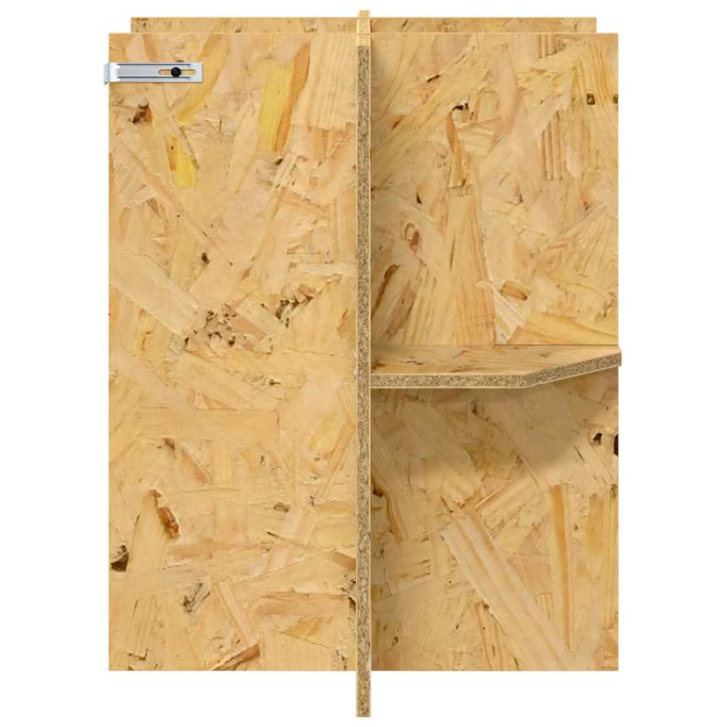 vidaXL Podstawa Terrarium z półką Brązowy 40 x 40 x 50 cm OSB