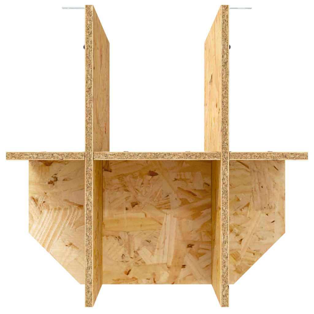 vidaXL Podstawa Terrarium z półką Brązowy 40 x 40 x 50 cm OSB