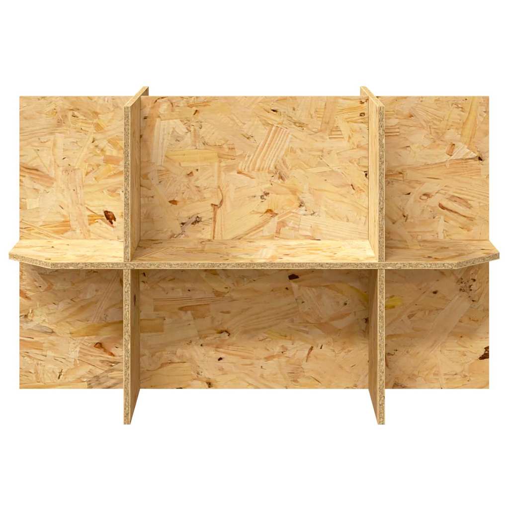 vidaXL Podstawa Terrarium z półką Brązowy 80 x 40 x 50 cm OSB