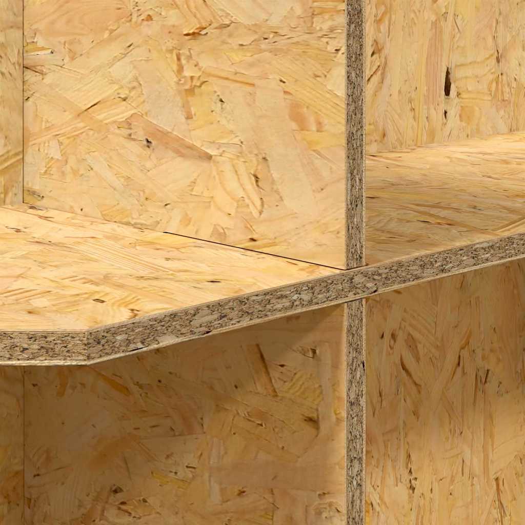 vidaXL Podstawa Terrarium z półką Brązowy 100 x 40 x 50 cm OSB