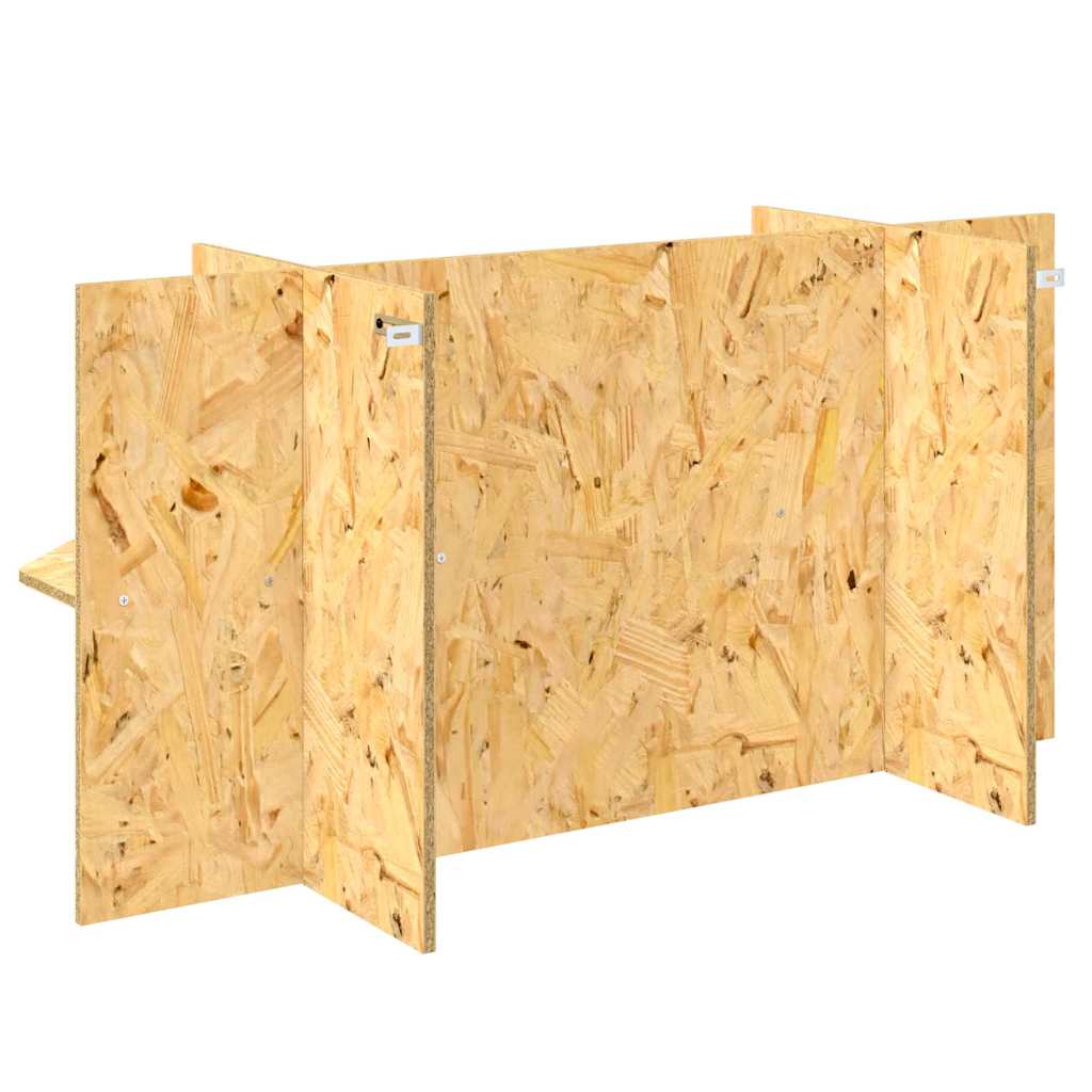 vidaXL Podstawa Terrarium z półką Brązowy 100 x 40 x 50 cm OSB