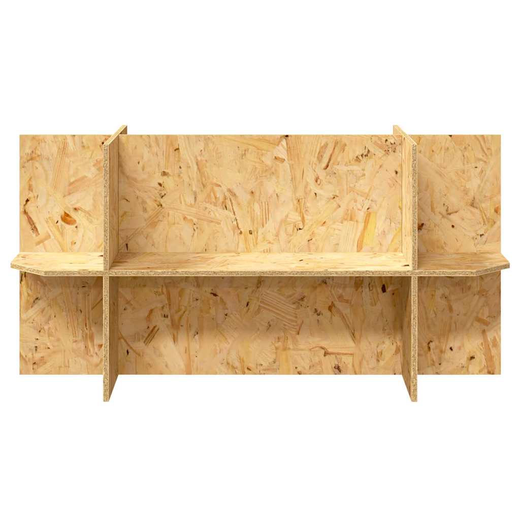 vidaXL Podstawa Terrarium z półką Brązowy 100 x 40 x 50 cm OSB
