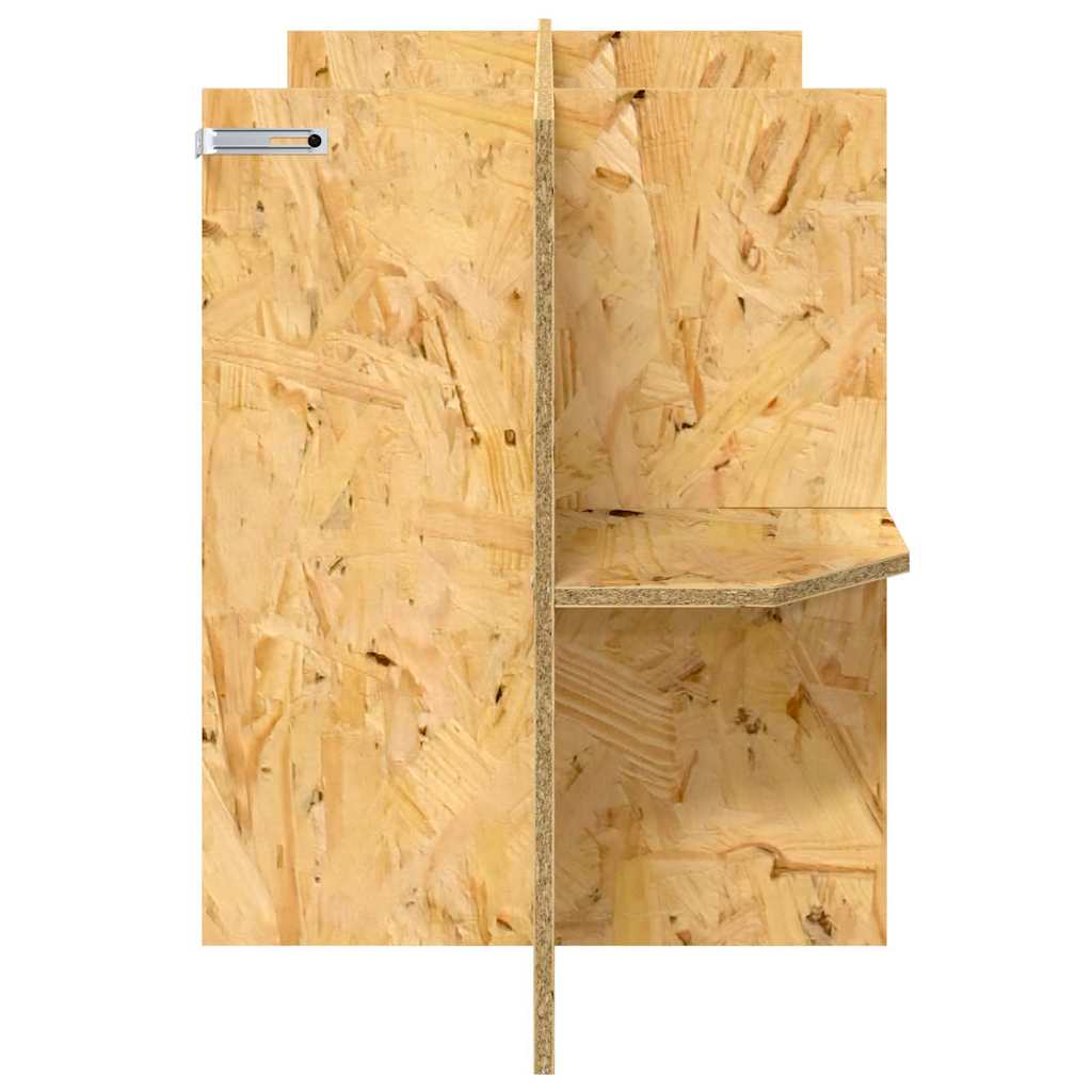 vidaXL Podstawa Terrarium z półką Brązowy 100 x 40 x 50 cm OSB