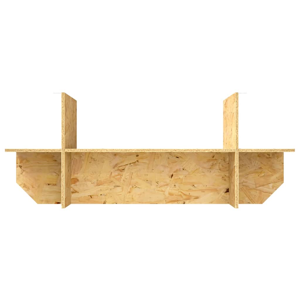 vidaXL Podstawa Terrarium z półką Brązowy 100 x 40 x 50 cm OSB
