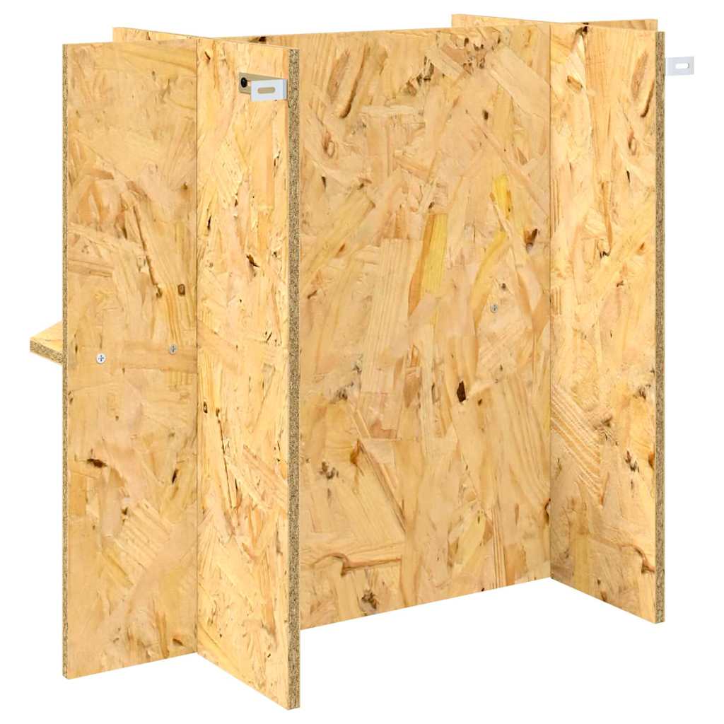 vidaXL Podstawa Terrarium z półką Brązowy 60 x 30 x 50 cm OSB