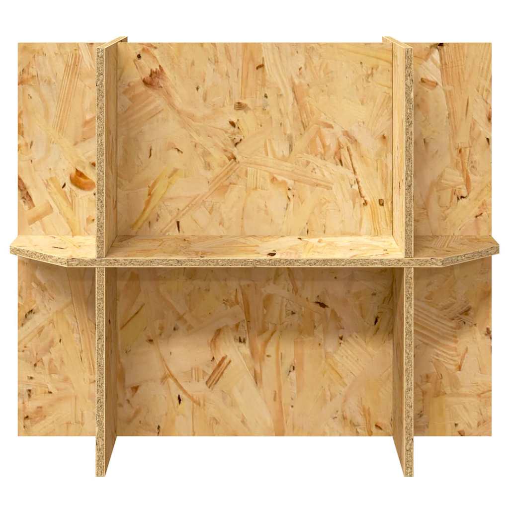 vidaXL Podstawa Terrarium z półką Brązowy 60 x 30 x 50 cm OSB