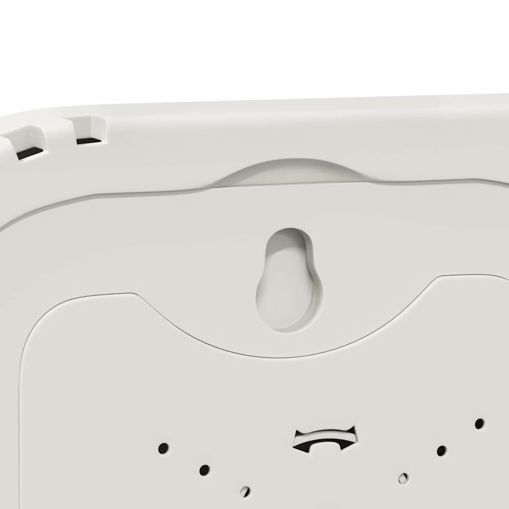 vidaXL Higrometr Termiczny Biały 7,5 x 7,5 x 1,2 cm ABS