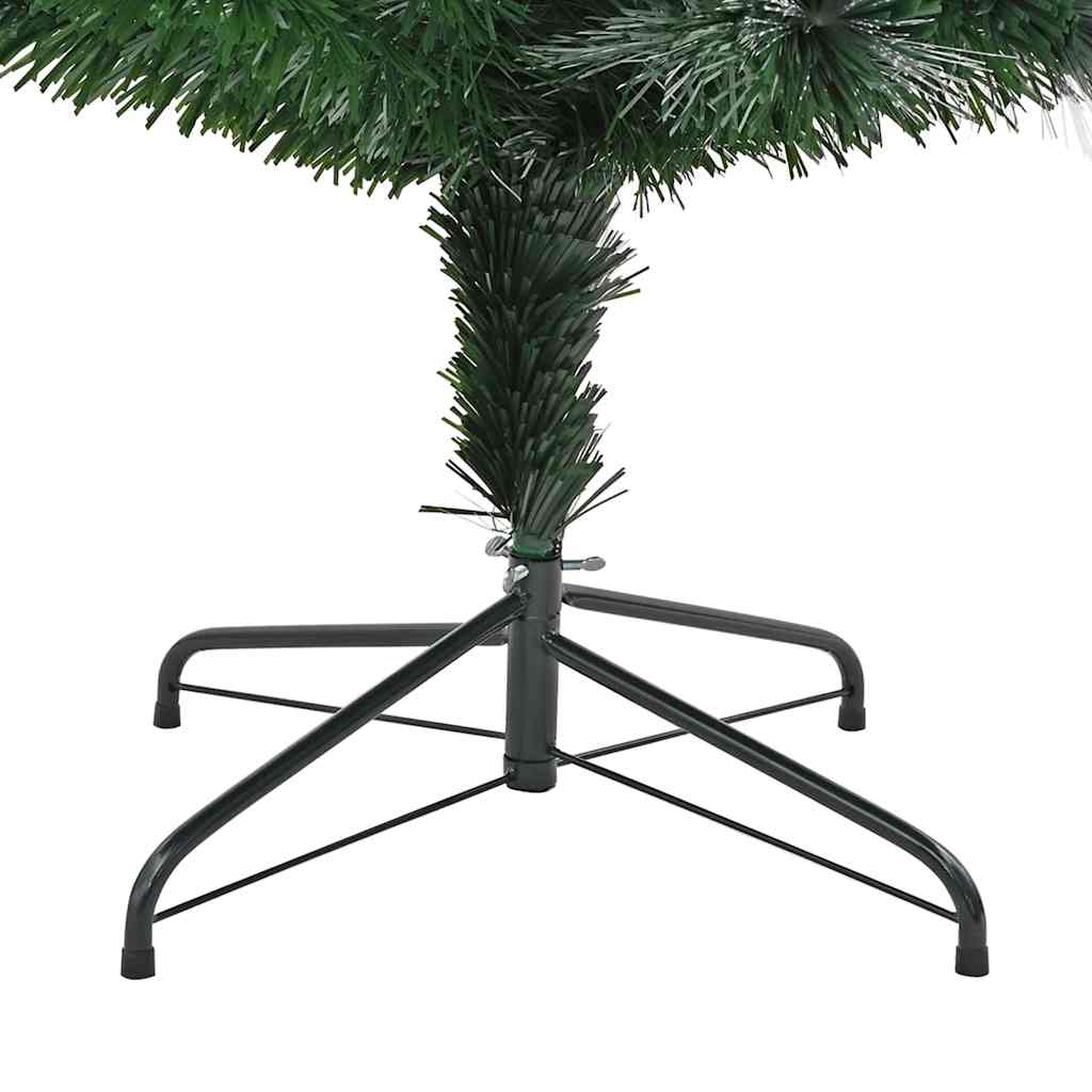 vidaXL Sztuczna choinka z 250 diodami LED Zielony 210 cm PVC