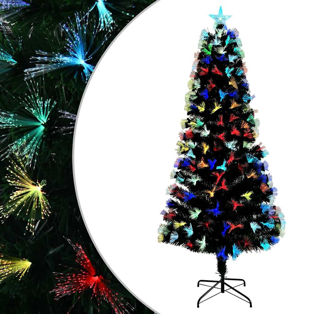vidaXL Sztuczna choinka z 300 diodami LED Zielony 240 cm PVC