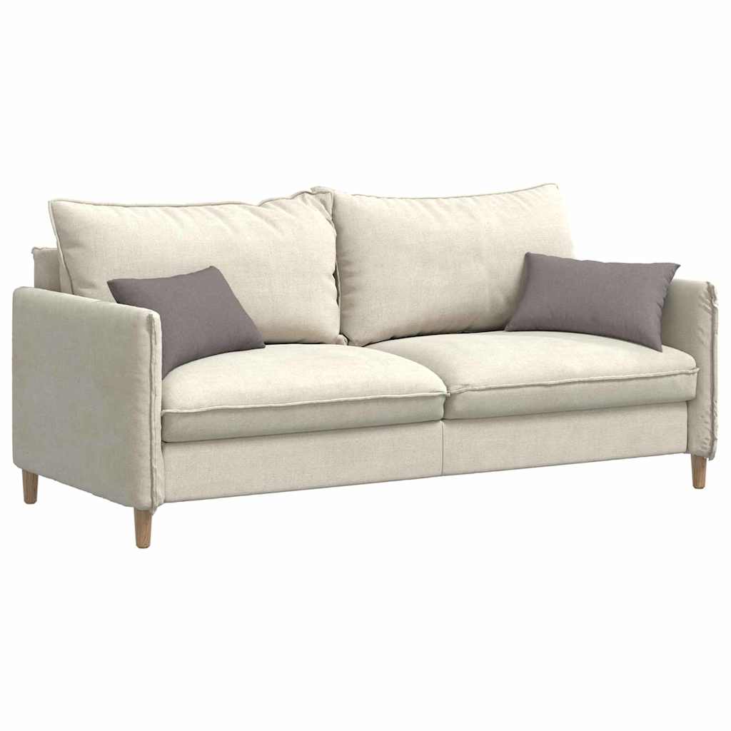 vidaXL Poduszki na sofę 2 pcs Ciemnoszary 50 x 30 cm tkanina