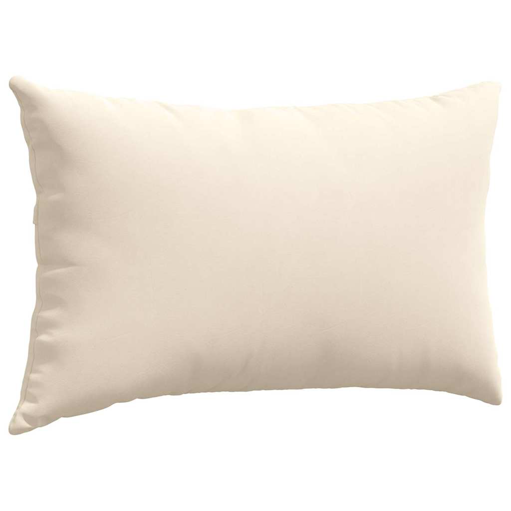vidaXL Poduszki na sofę 2 pcs Beżowy 50 x 30 cm tkanina