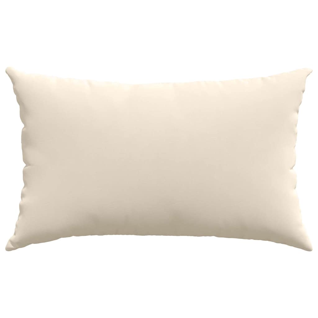 vidaXL Poduszki na sofę 2 pcs Beżowy 50 x 30 cm tkanina