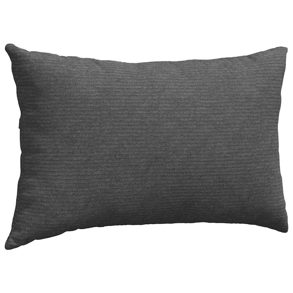vidaXL Poduszki na sofę 2 pcs Ciemnoszary 50 x 30 cm