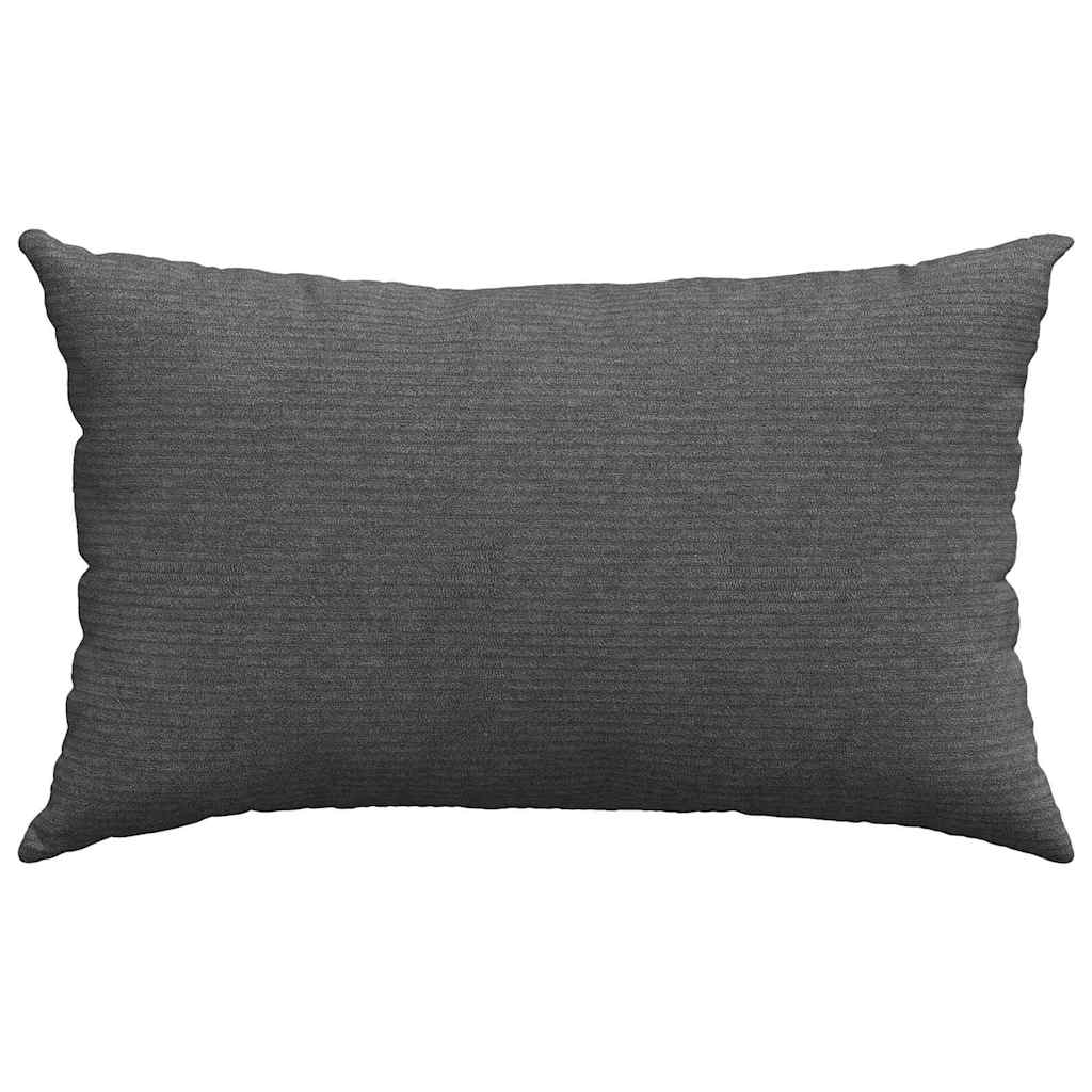vidaXL Poduszki na sofę 2 pcs Ciemnoszary 50 x 30 cm