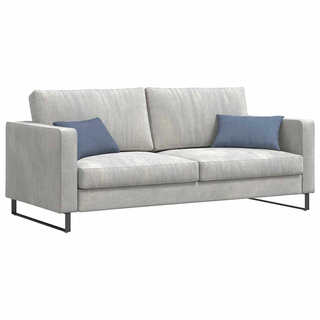 vidaXL Poduszki na sofę 2 pcs Niebieski 50 x 30 cm Tkanina sztruksowa