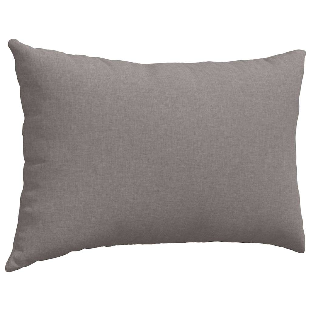 vidaXL Poduszki na sofę 2 pcs Ciemnoszary 60 x 40 cm tkanina