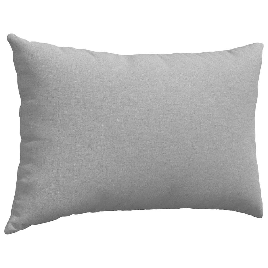 vidaXL Poduszki na sofę 2 pcs Szary chmur 60 x 40 cm tkanina