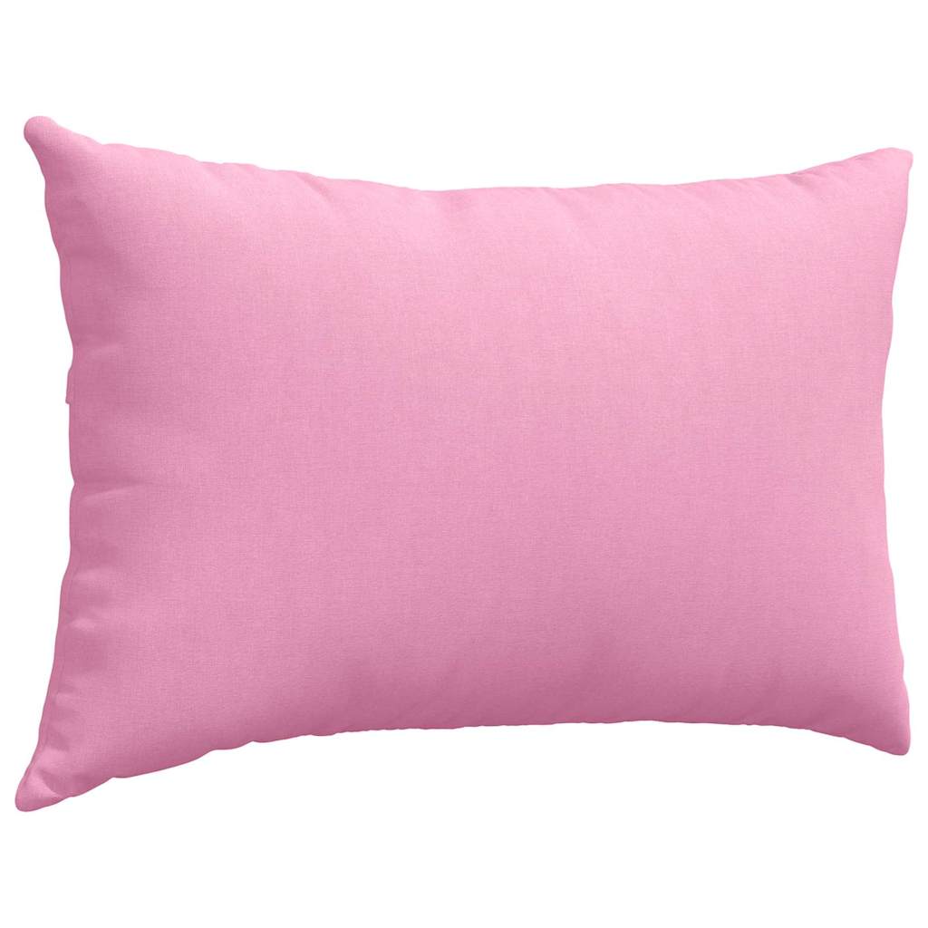 vidaXL Poduszki na sofę 2 pcs Różowy 60 x 40 cm tkanina