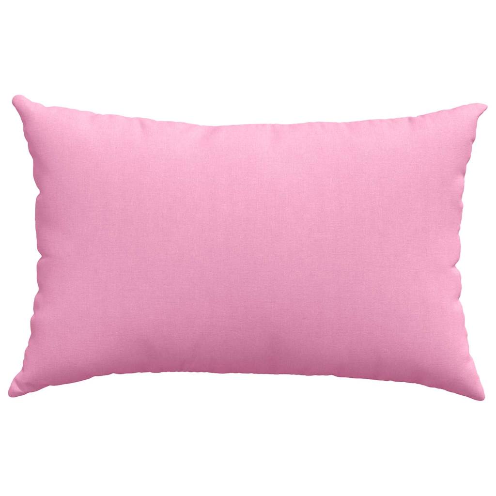 vidaXL Poduszki na sofę 2 pcs Różowy 60 x 40 cm tkanina