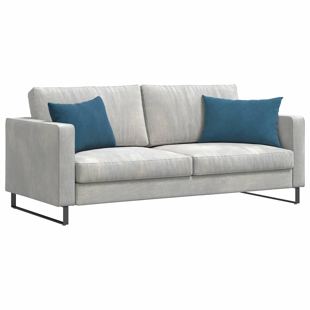 vidaXL Poduszki na sofę 2 pcs Niebieski 60 x 40 cm Tkanina sztruksowa