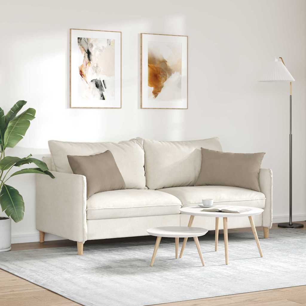vidaXL Poduszki na sofę 2 pcs Ciemnoszary 60 x 40 cm tkanina