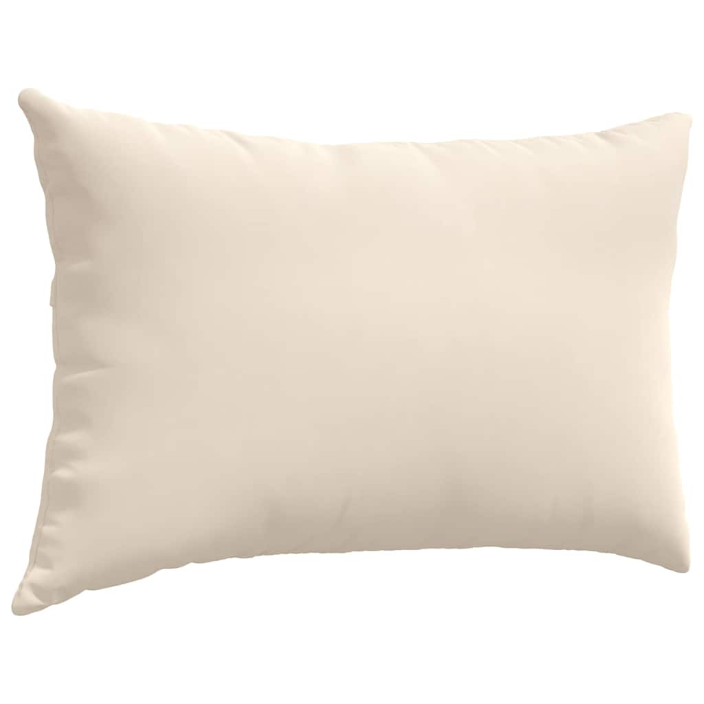 vidaXL Poduszki na sofę 2 pcs Beżowy 60 x 40 cm tkanina