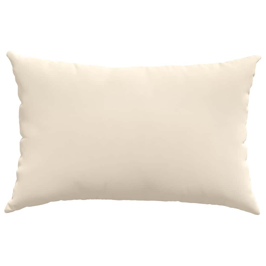 vidaXL Poduszki na sofę 2 pcs Beżowy 60 x 40 cm tkanina
