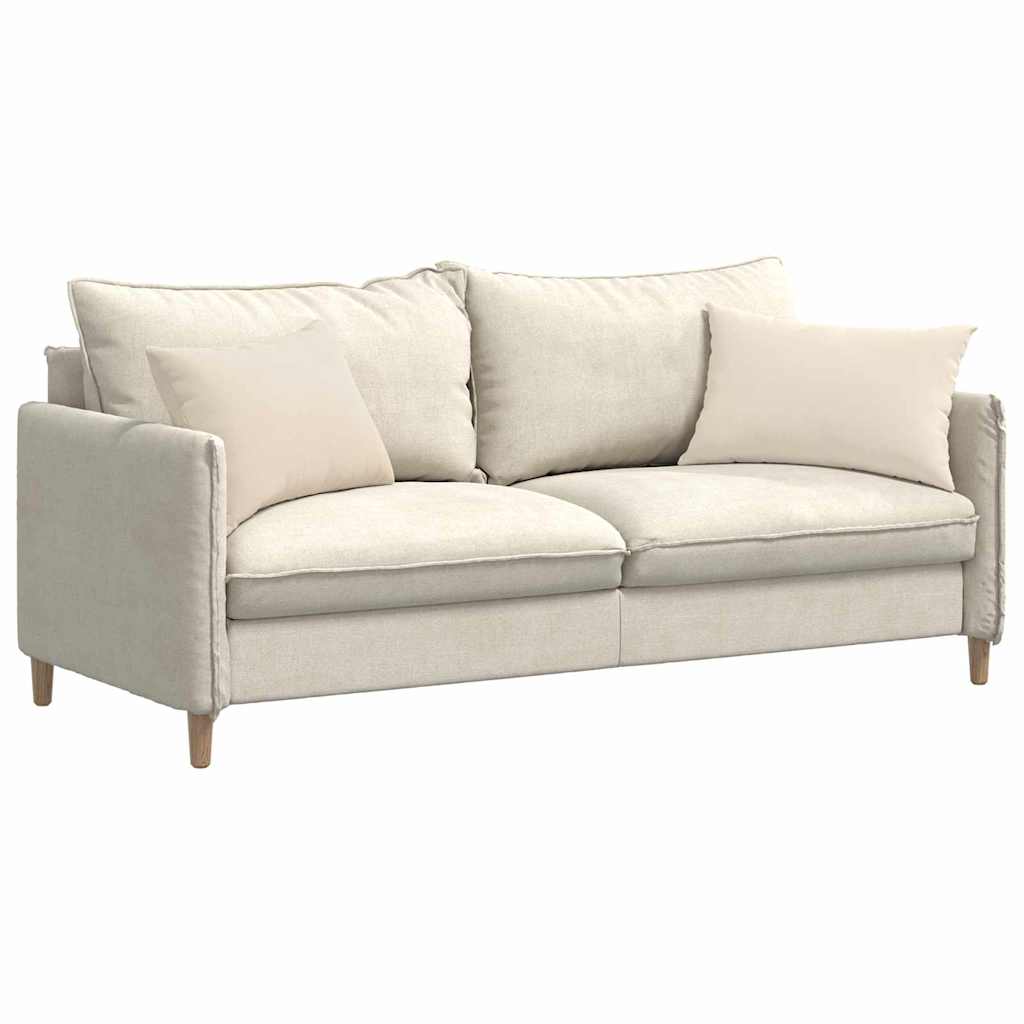 vidaXL Poduszki na sofę 2 pcs Beżowy 60 x 40 cm tkanina