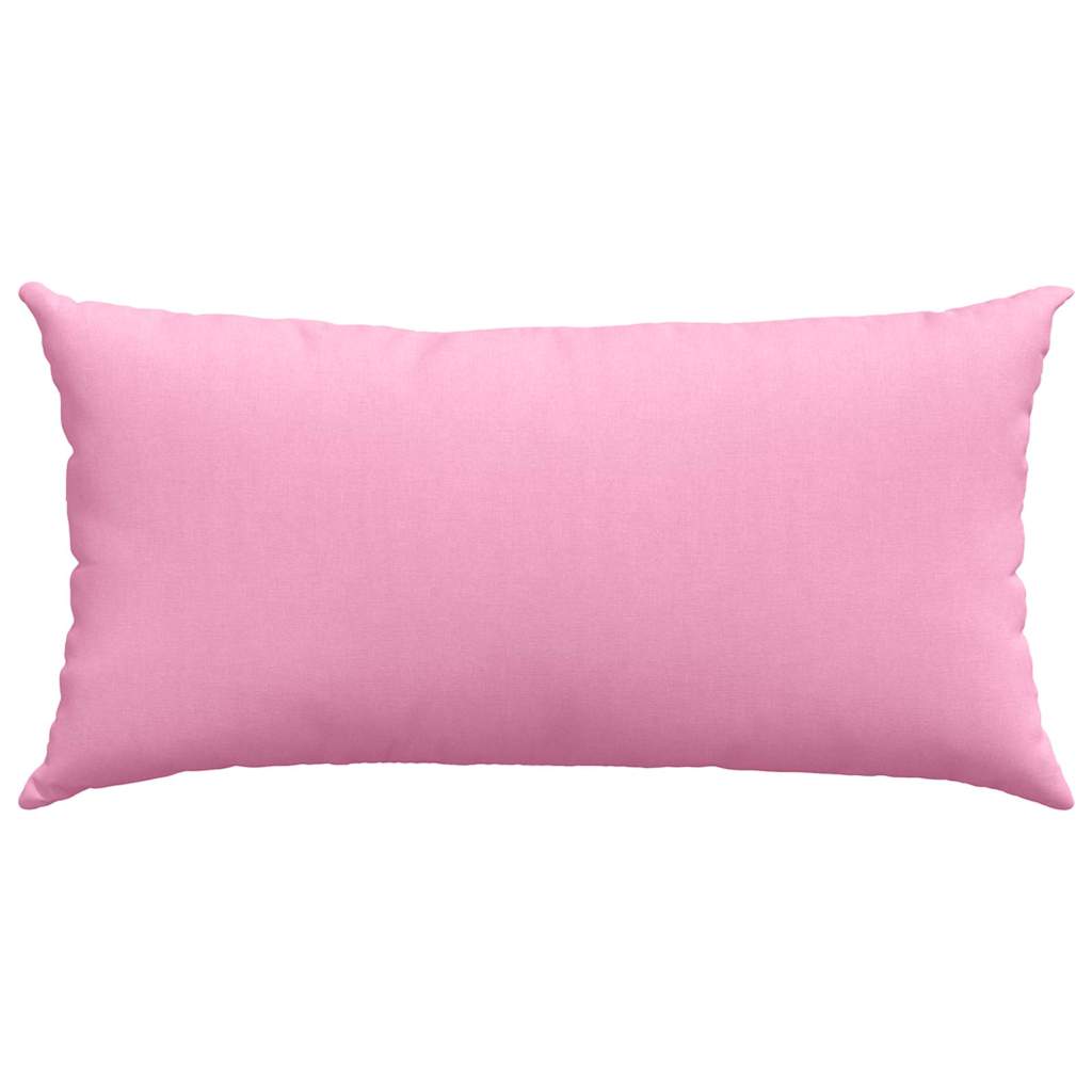 vidaXL Poduszki na sofę 2 pcs Różowy 80 x 40 cm tkanina