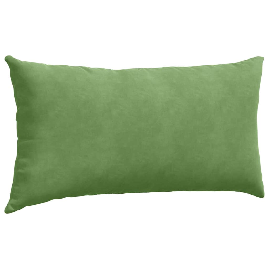 vidaXL Poduszki na sofę 2 pcs Jasnozielony 80 x 40 cm