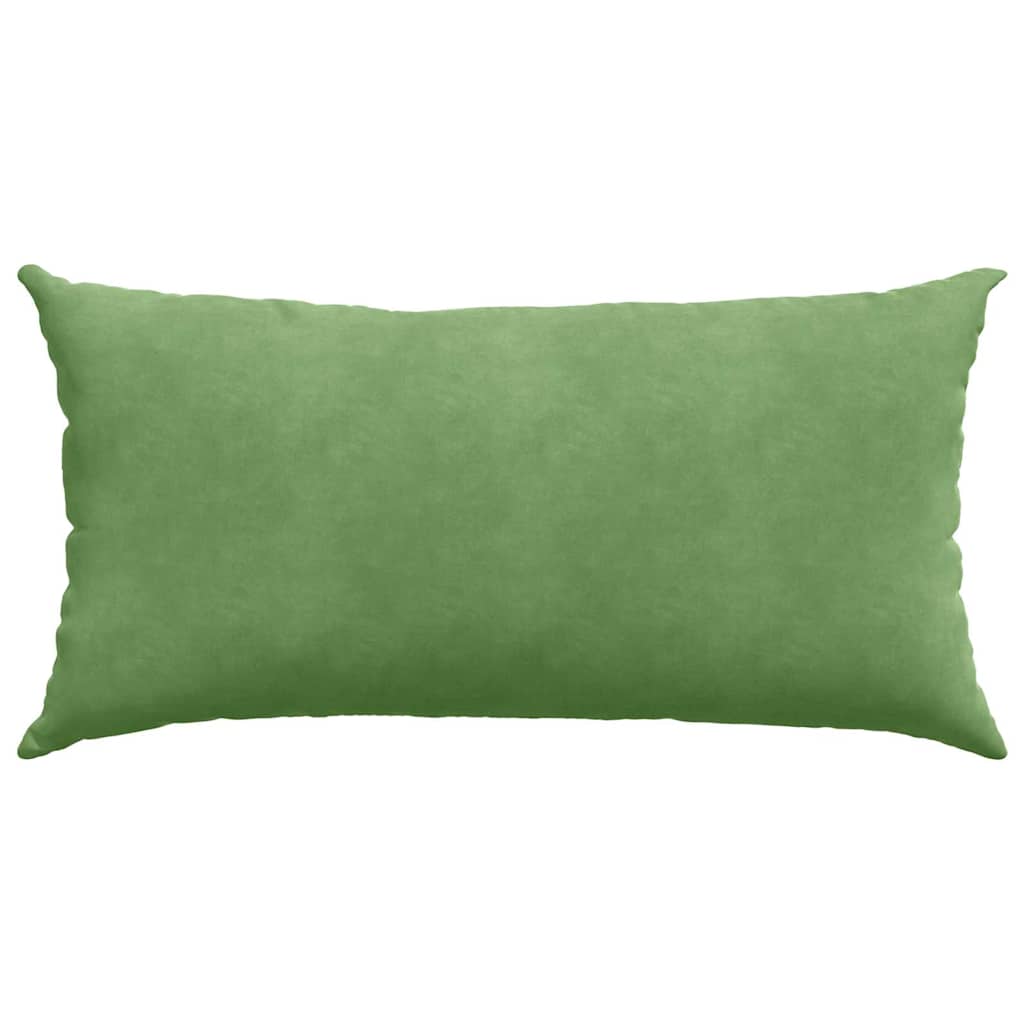 vidaXL Poduszki na sofę 2 pcs Jasnozielony 80 x 40 cm