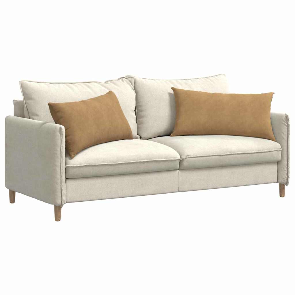 vidaXL Poduszki na sofę 2 pcs Brązowy 80 x 40 cm Tkanina sztruksowa