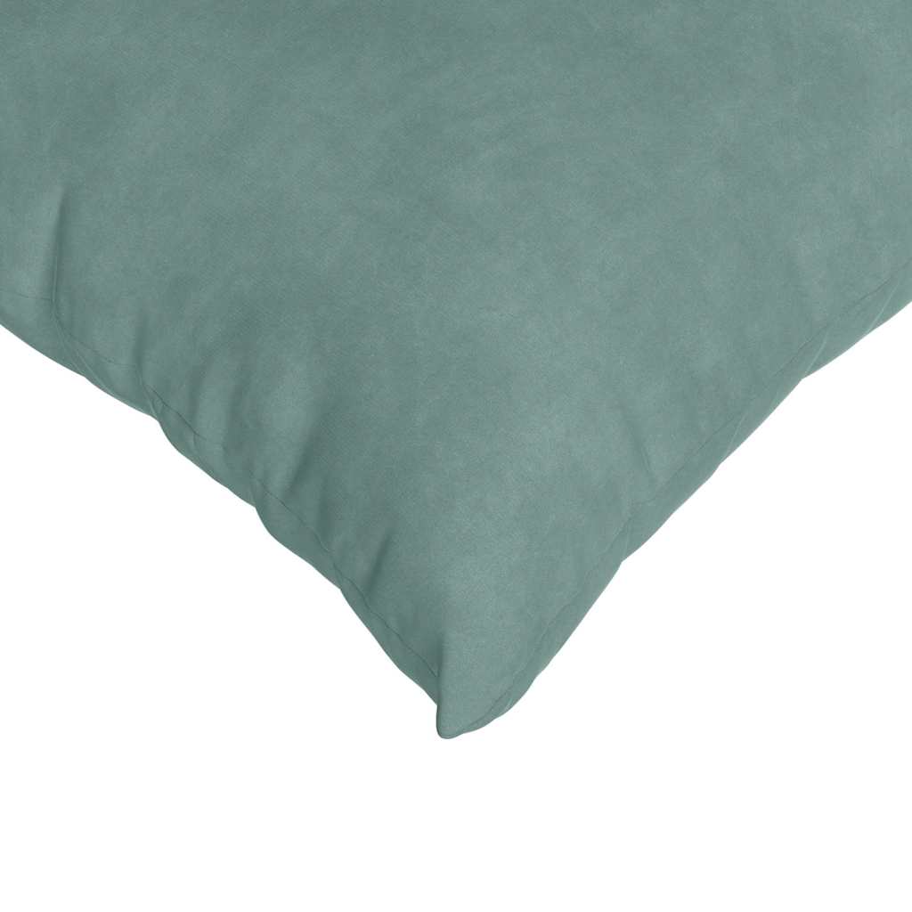 vidaXL Poduszki na sofę 2 pcs Zielony morski 80 x 40 cm