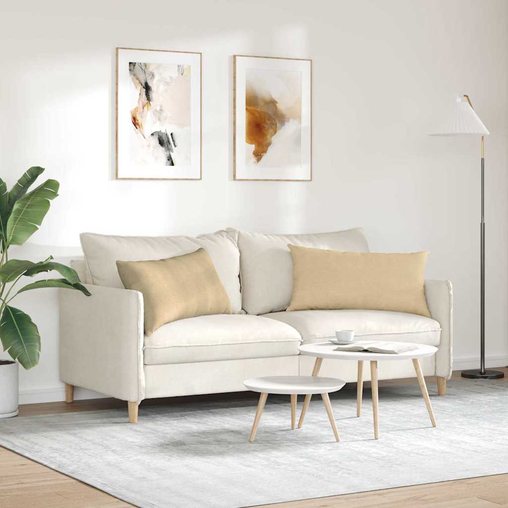vidaXL Poduszki na sofę 2 pcs Szary zielony 80 x 40 cm