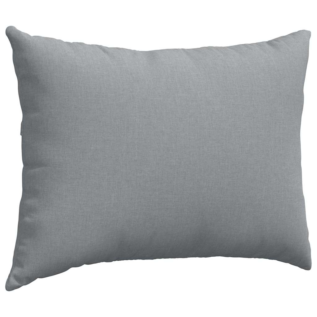 vidaXL Poduszki na sofę 2 pcs Jasnoszary 70 x 50 cm tkanina
