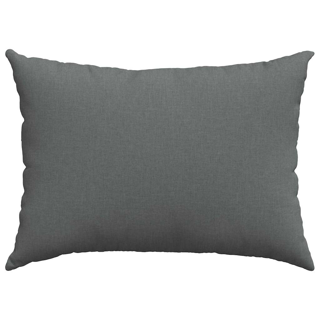 vidaXL Poduszki na sofę 2 pcs Ciemnoszary 70 x 50 cm tkanina