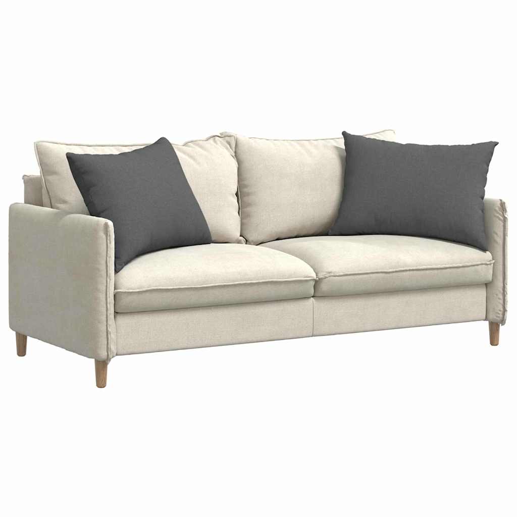 vidaXL Poduszki na sofę 2 pcs Ciemnoszary 70 x 50 cm tkanina