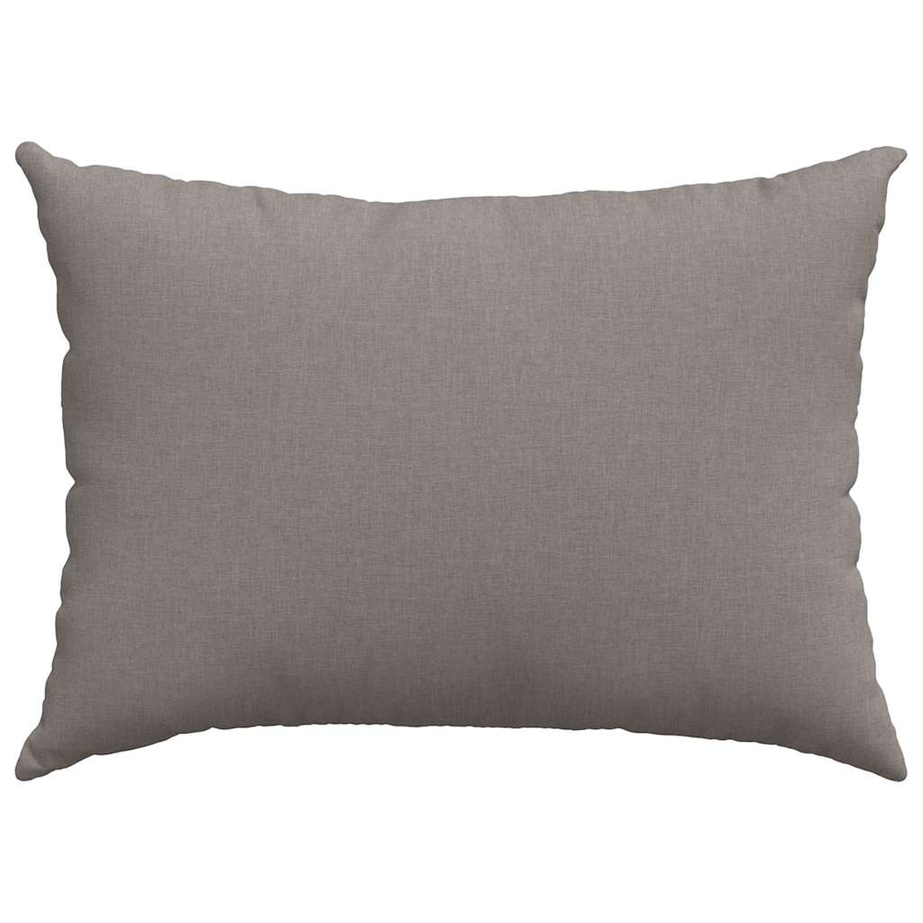 vidaXL Poduszki na sofę 2 pcs Ciemnoszary 70 x 50 cm tkanina
