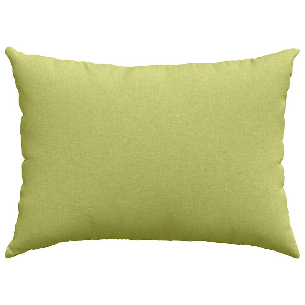 vidaXL Poduszki na sofę 2 pcs Jasnozielony 70 x 50 cm tkanina
