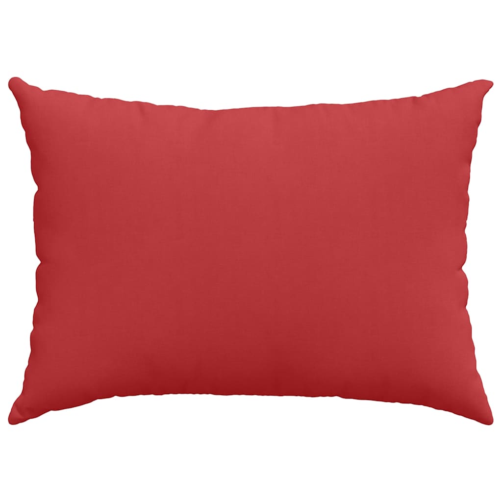 vidaXL Poduszki na sofę 2 pcs Czerwony 70 x 50 cm tkanina