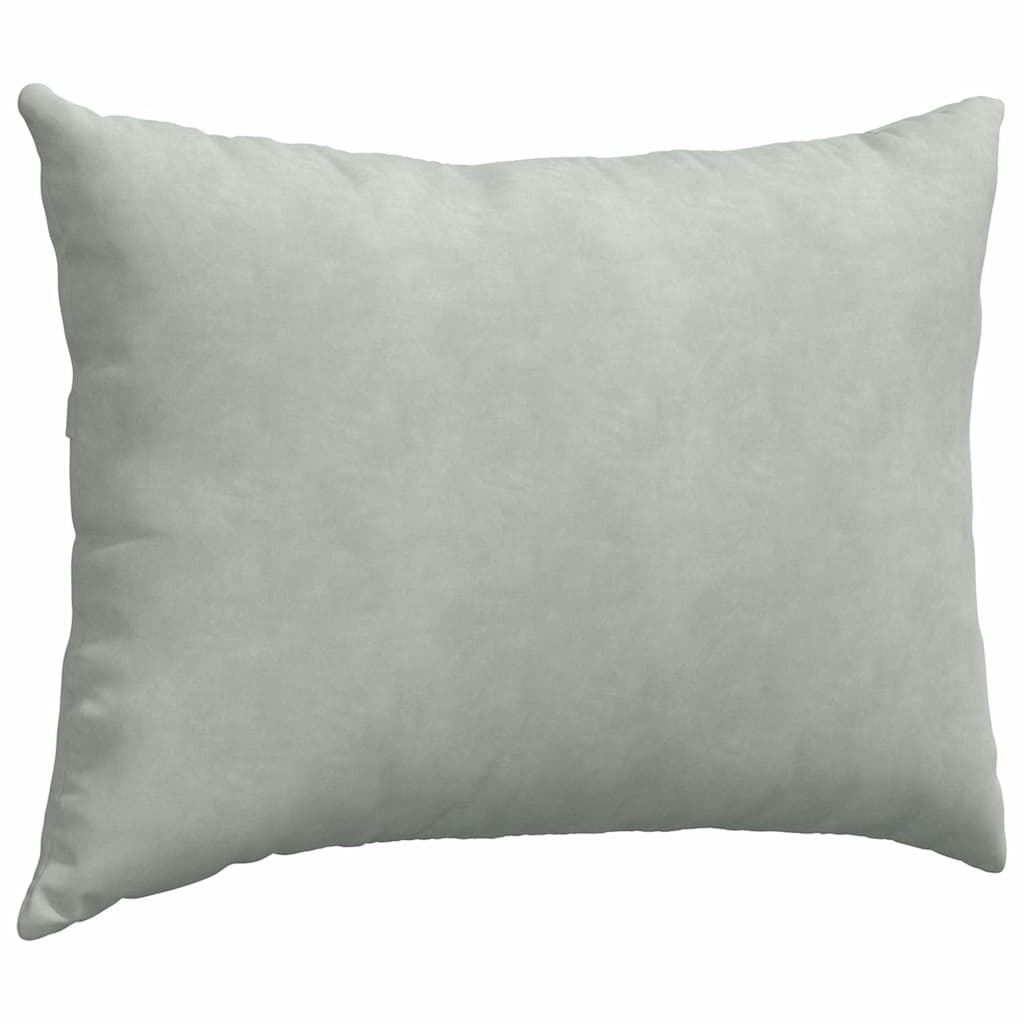 vidaXL Poduszki na sofę 2 pcs Jasnoszary 70 x 50 cm Tkanina sztruksowa
