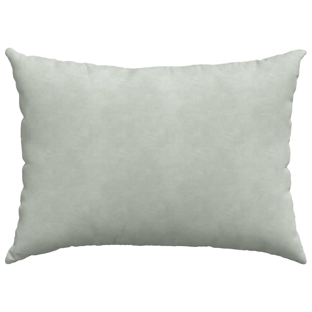 vidaXL Poduszki na sofę 2 pcs Jasnoszary 70 x 50 cm Tkanina sztruksowa