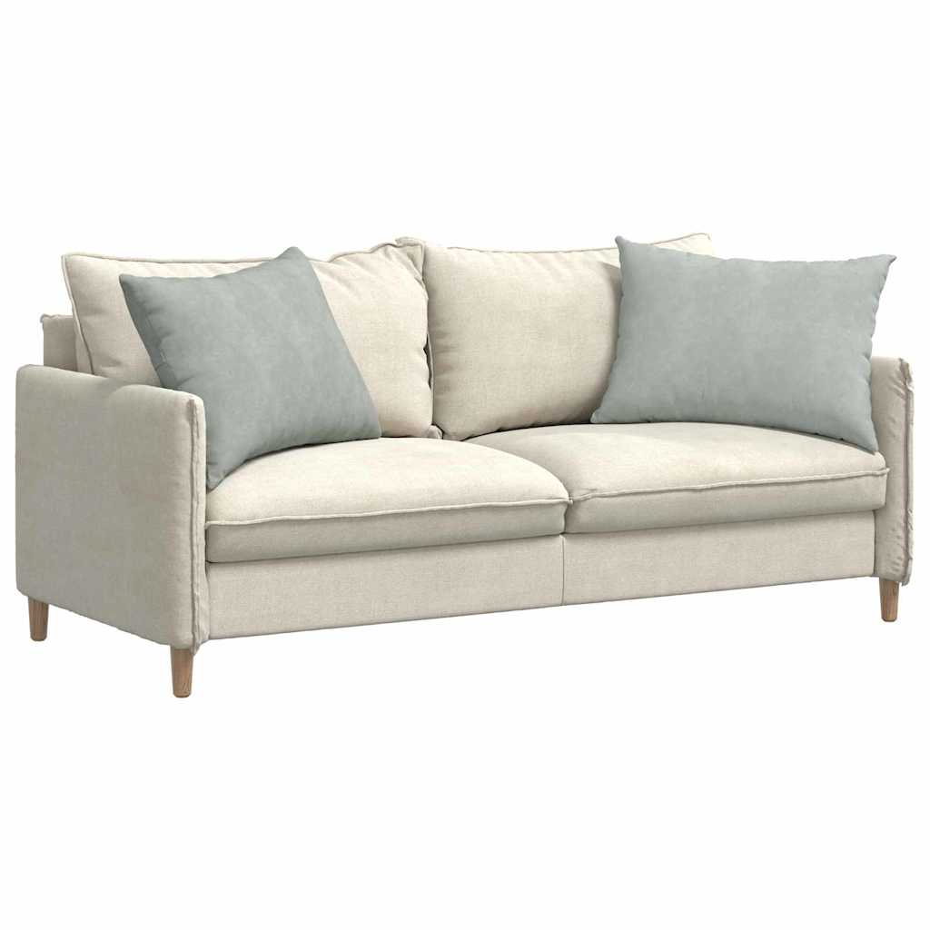 vidaXL Poduszki na sofę 2 pcs Jasnoszary 70 x 50 cm Tkanina sztruksowa