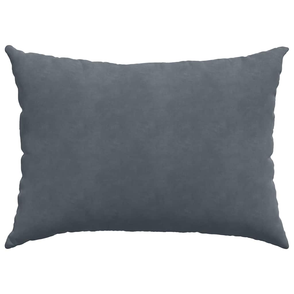 vidaXL Poduszki na sofę 2 pcs Ciemnoszary 70 x 50 cm